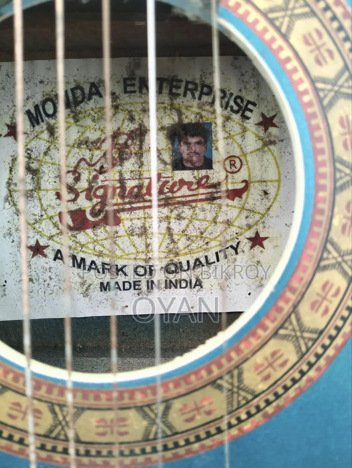 Signature Guitar 100% Original Indian