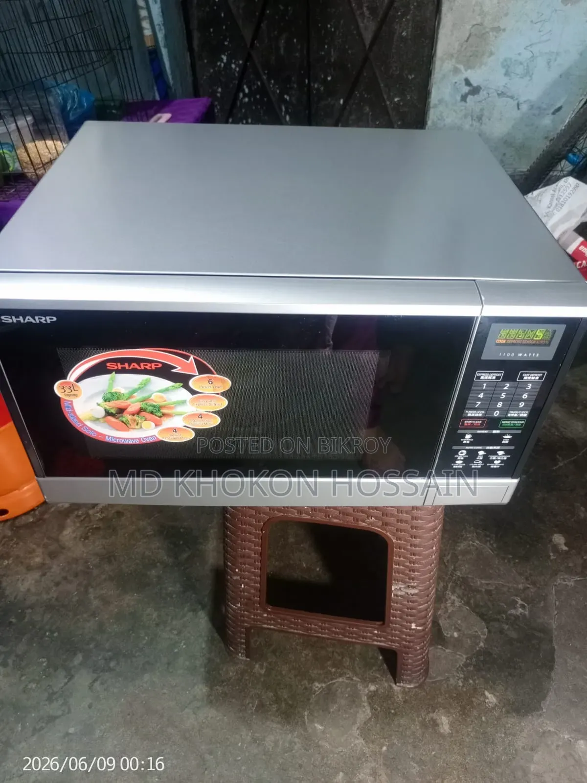 Sharp Microwave Oven 33l Capacity