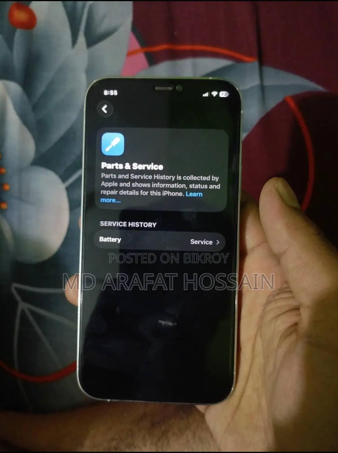 অ্যাপল আইফোন ১২ প্রো ১২৮ জিবি হোয়াইট