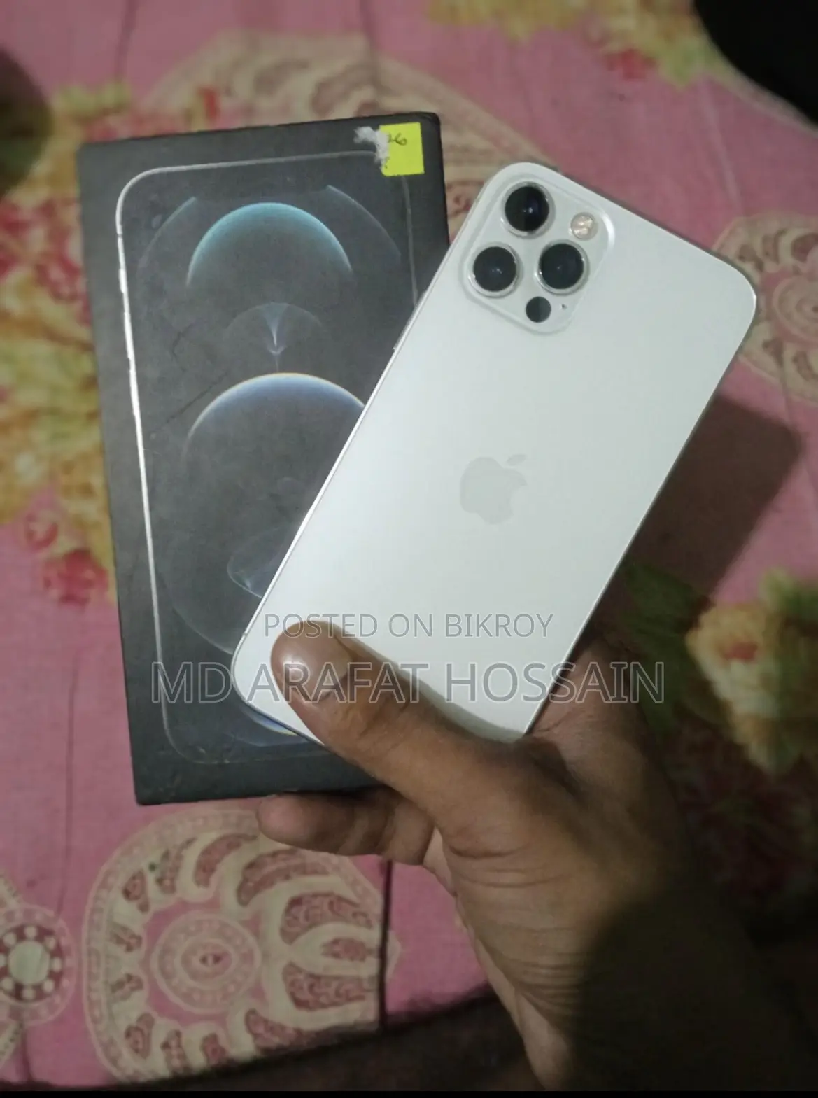 অ্যাপল আইফোন ১২ প্রো ১২৮ জিবি হোয়াইট
