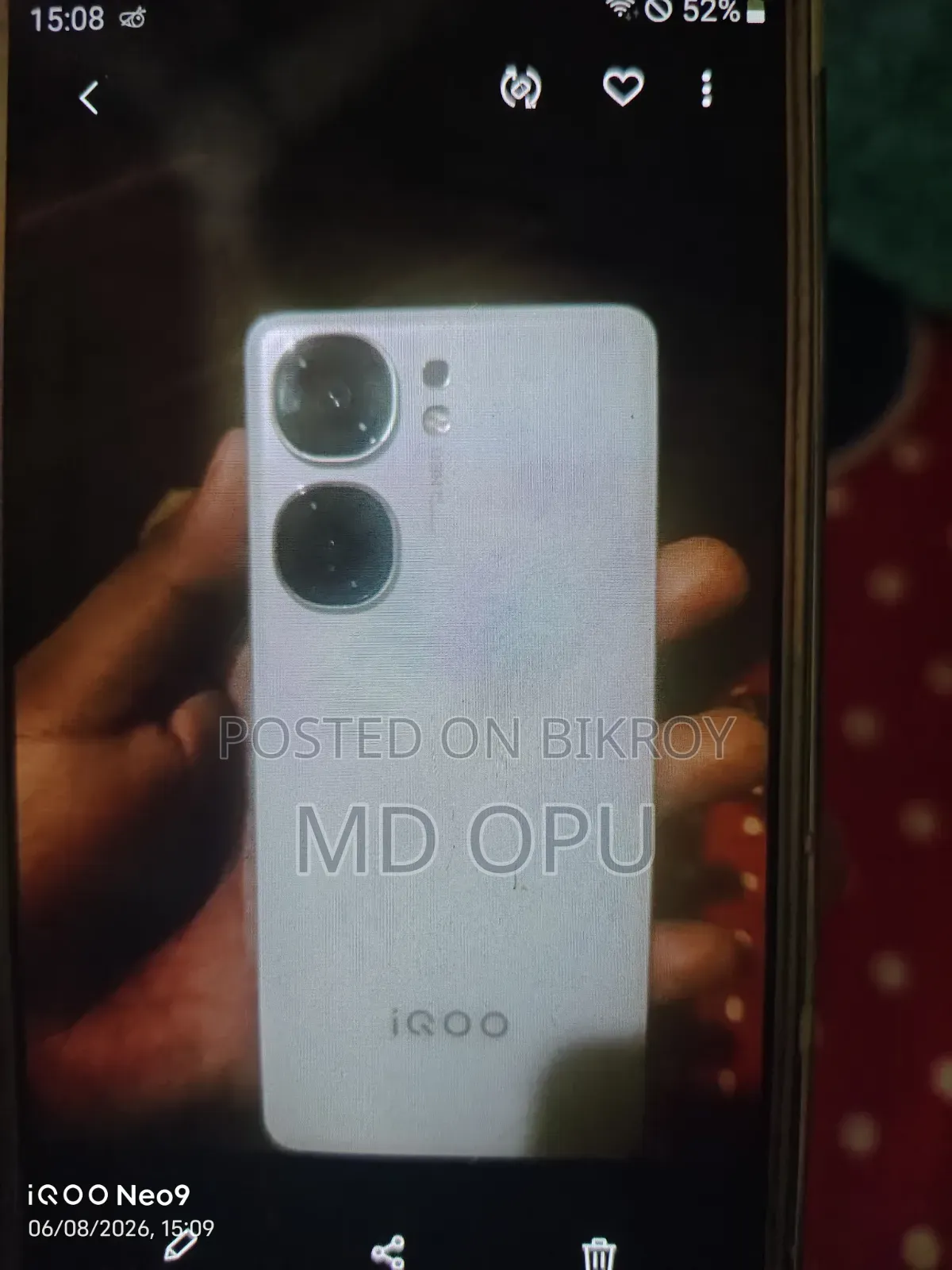 iQOO Neo11 256 GB White