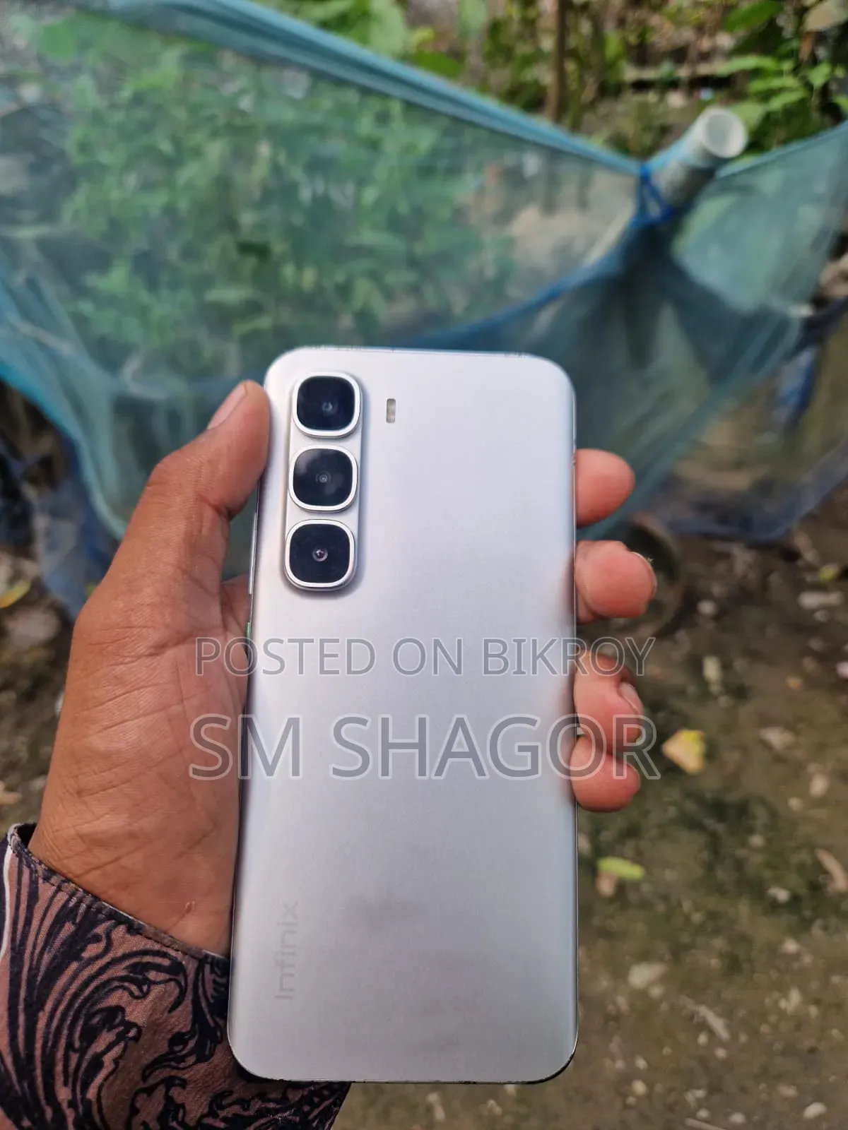 Infinix Hot 60 Pro+ 256 GB Silver