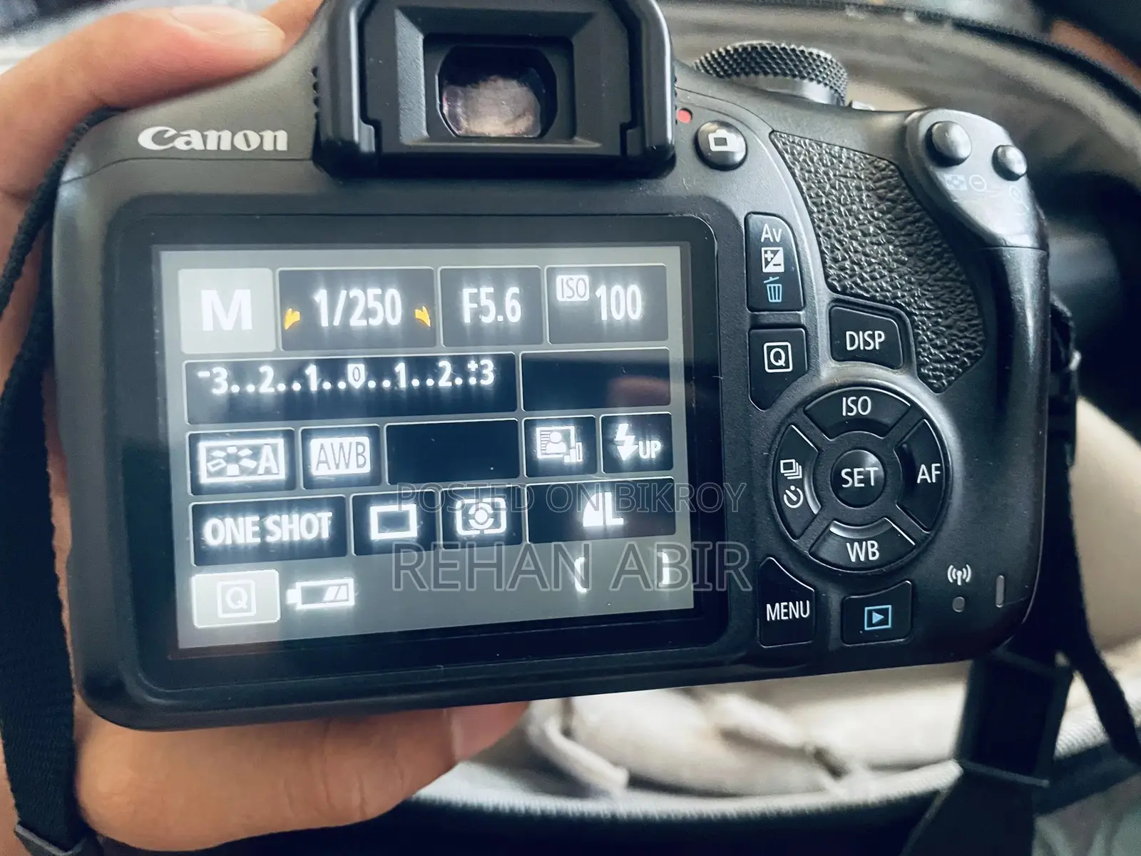 Canon Eos 2000d With 18-55mm & 55-250mm Lens (Full Fresh)