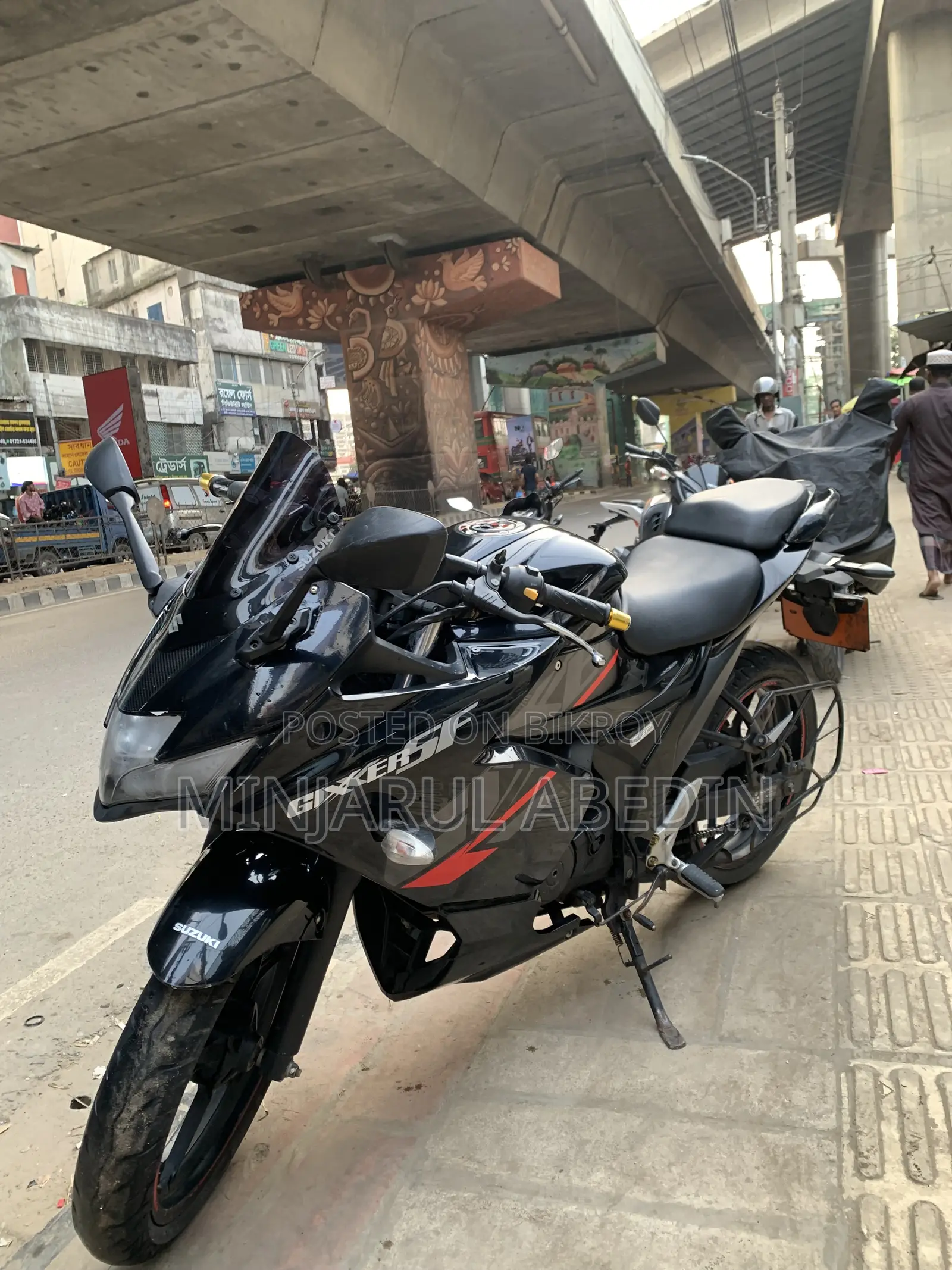 Suzuki Gixxer SF FI 2020 Black
