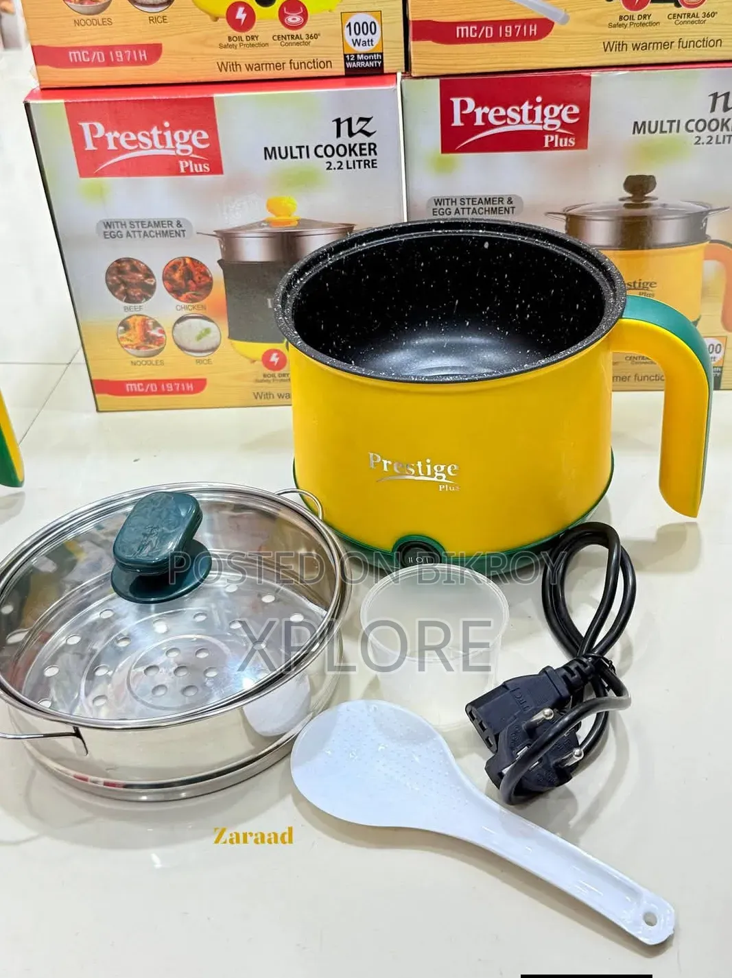 Prestige Plus Rice Cooker 2.2 Litre