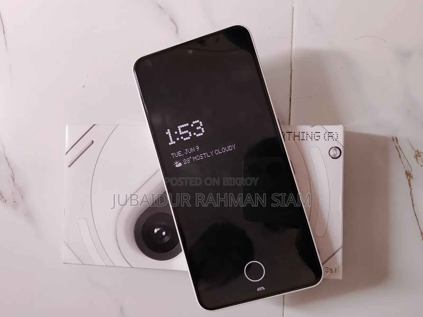 নাথিং ফোন ৩এ ২৫৬ জিবি হোয়াইট