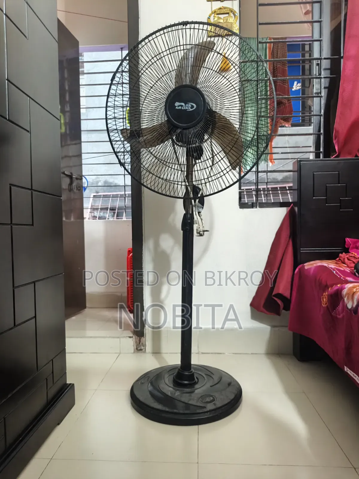 এয়ার কুল ২৪ ইঞ্চি স্ট্যান্ড ফ্যান