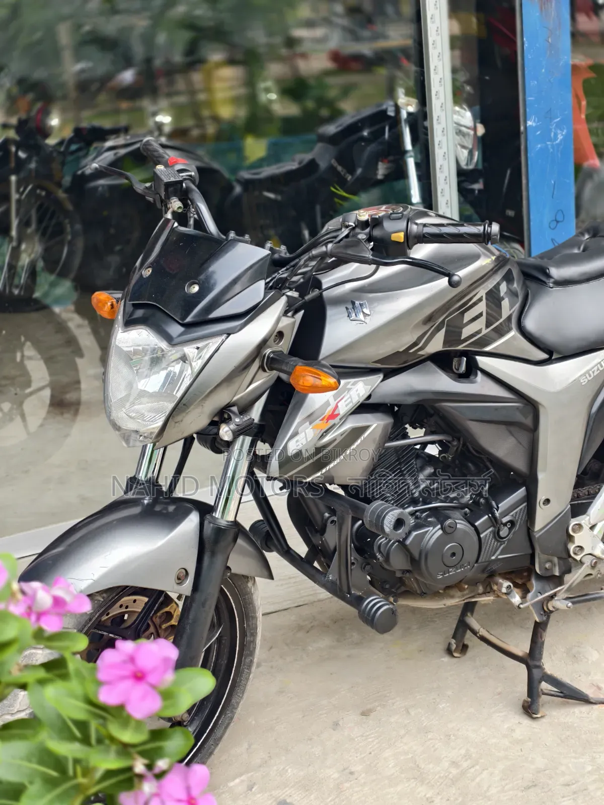 Suzuki Gixxer Monotone 2015 Silver