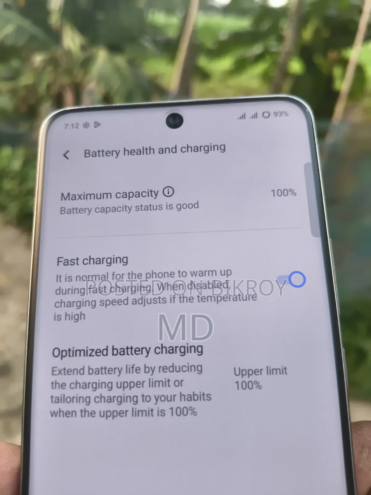 Vivo T4 256 GB Gray