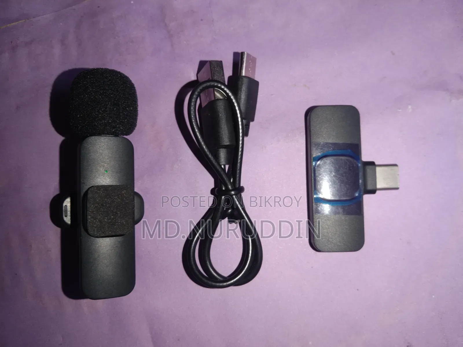 K8 ওয়্যারলেস মাইক্রোফোন (টাইপ-সি) - জরুরি বিক্রয়