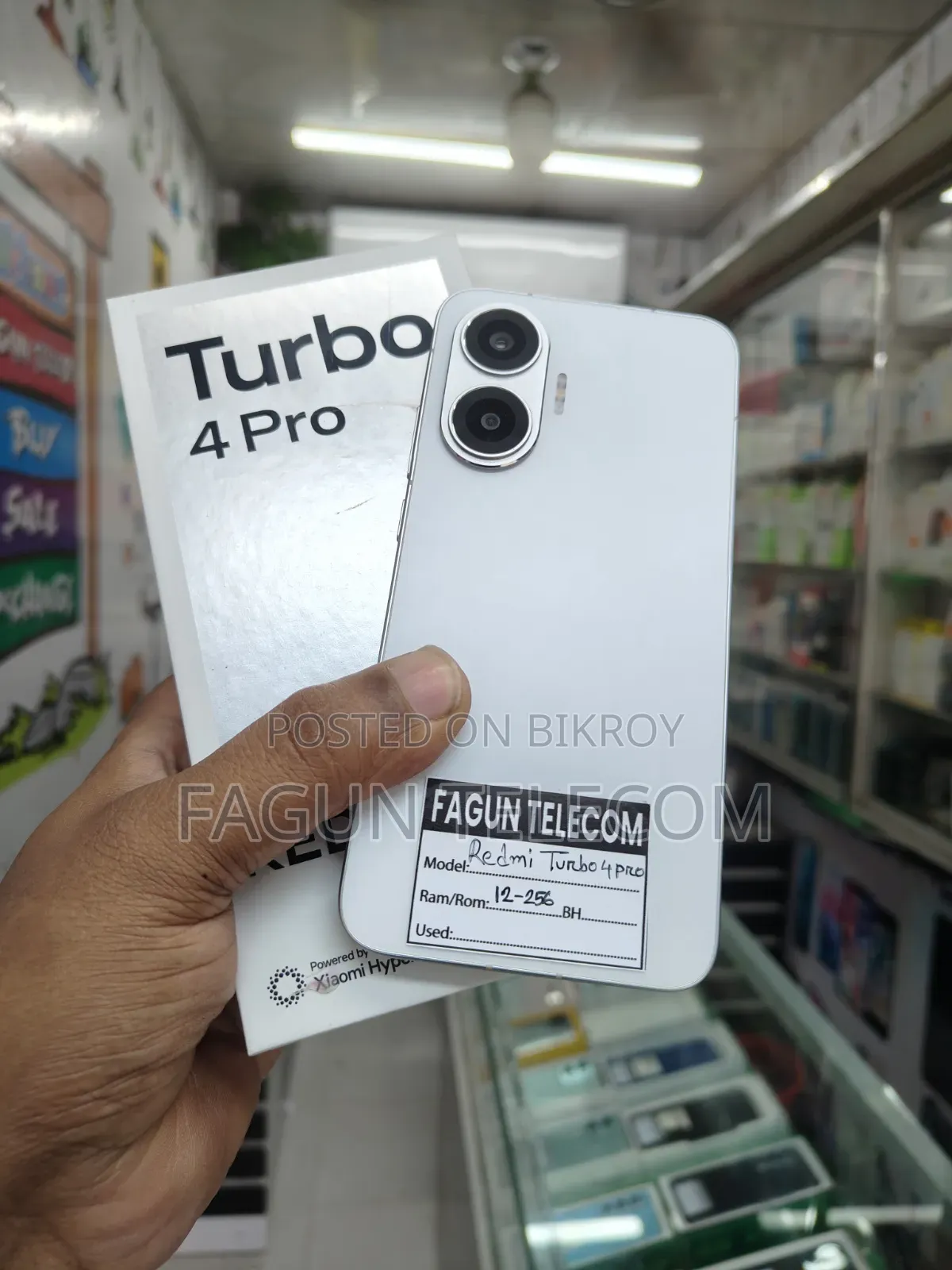 Xiaomi Redmi Turbo 4 Pro 256 GB White