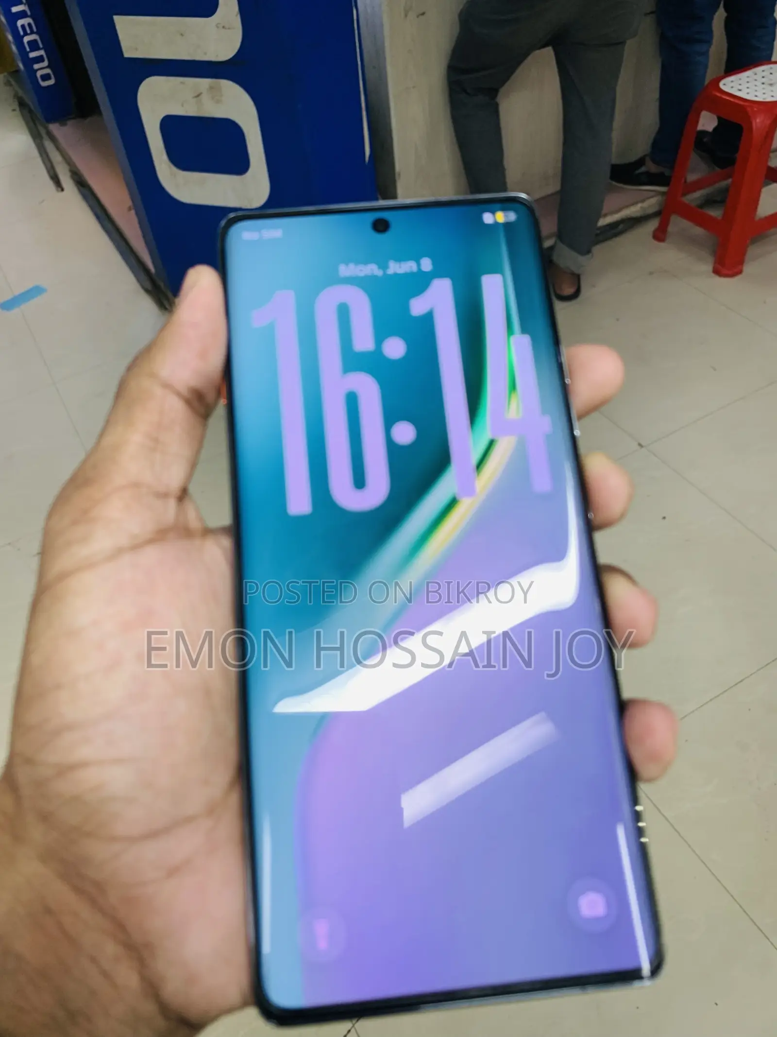 Tecno Camon 40 Pro 4G 256 GB Blue