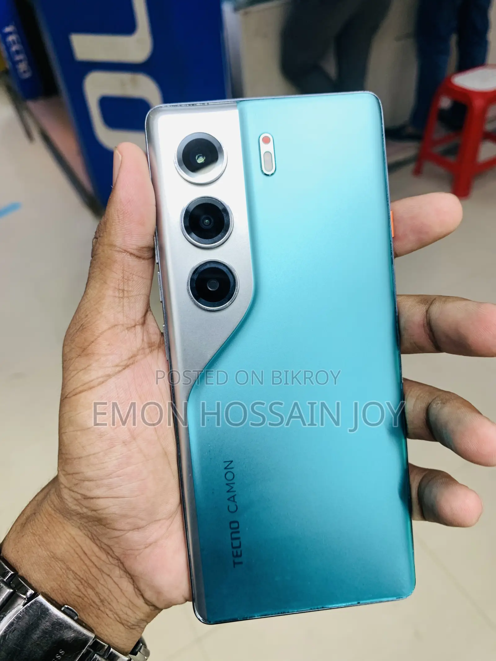 Tecno Camon 40 Pro 4G 256 GB Blue