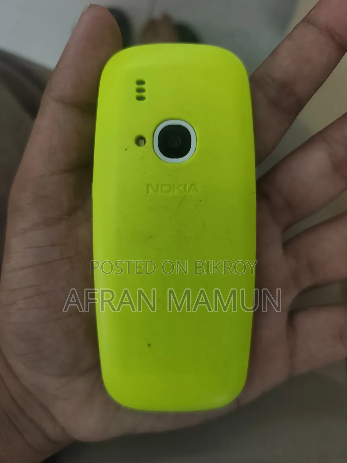 নোকিয়া ৩৩১০ হলুদ