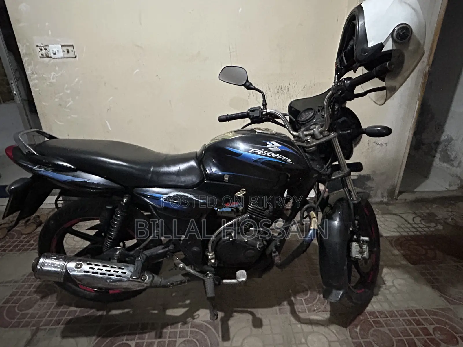 Bajaj Discover 135 2008 Black