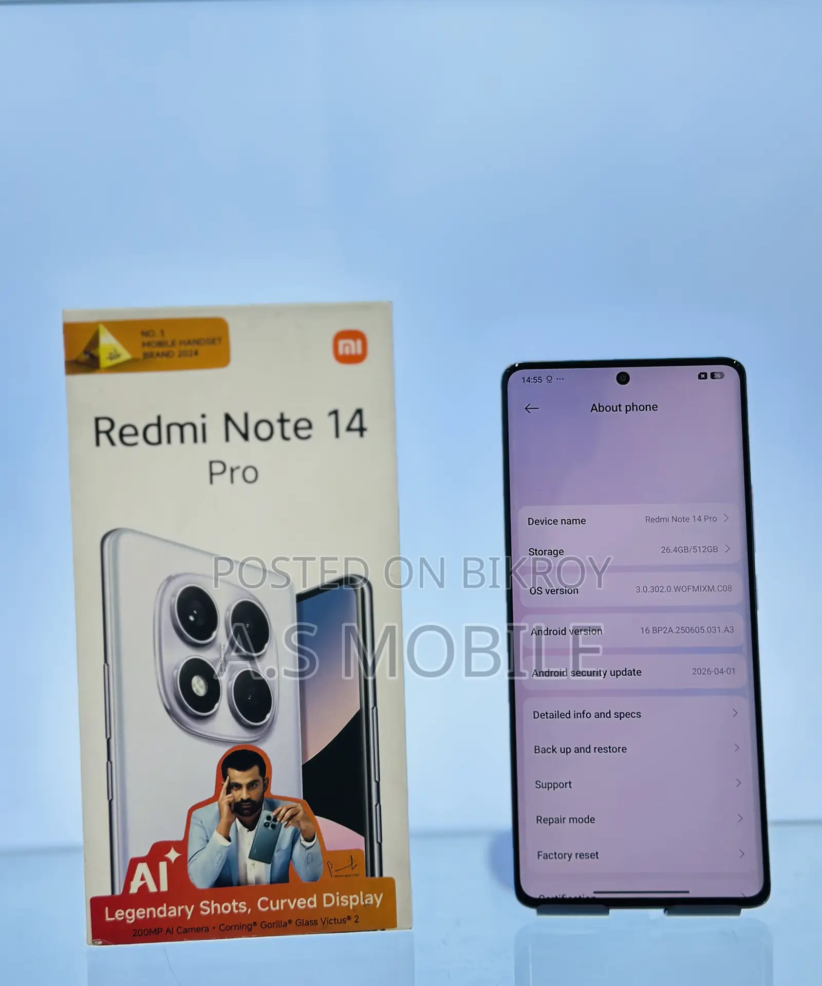 Xiaomi Redmi Note 14 Pro 5G 512 GB Black