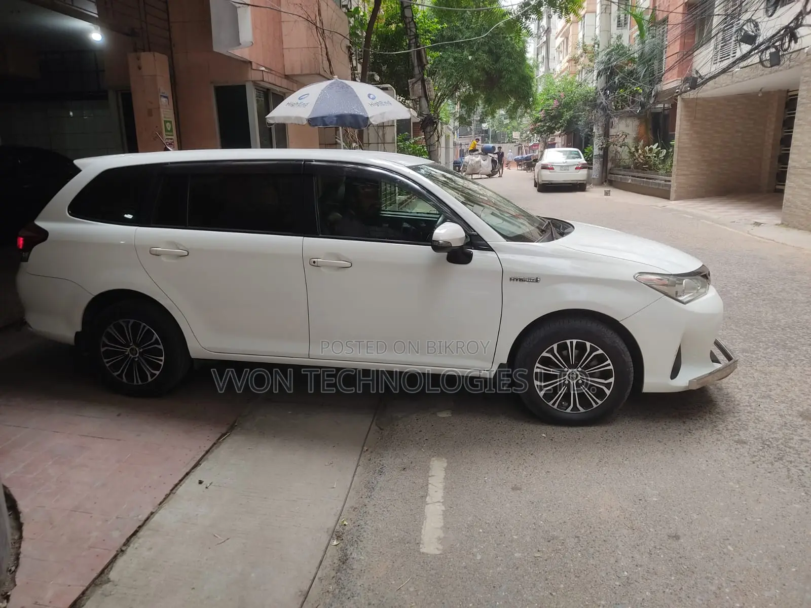Toyota Corolla Fielder 2018 White