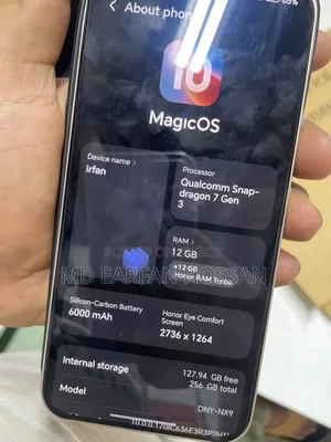 নতুন Honor 400 ২৫৬ জিবি গোল্ড