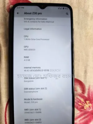 Symphony Z60 64 GB Green