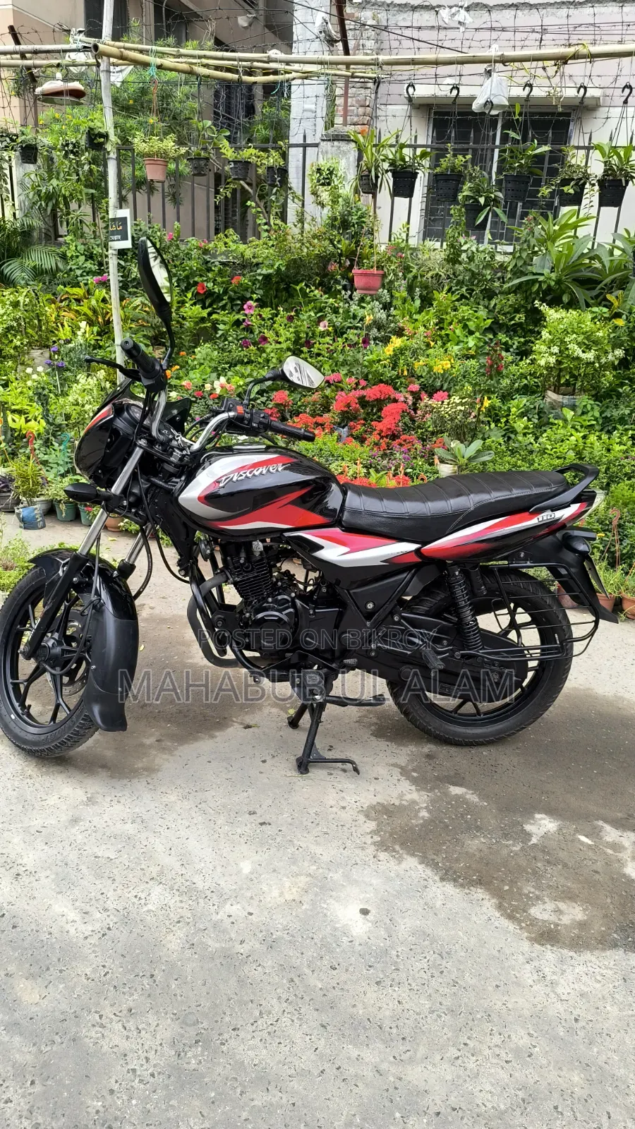 Bajaj Discover 110 2021 Black