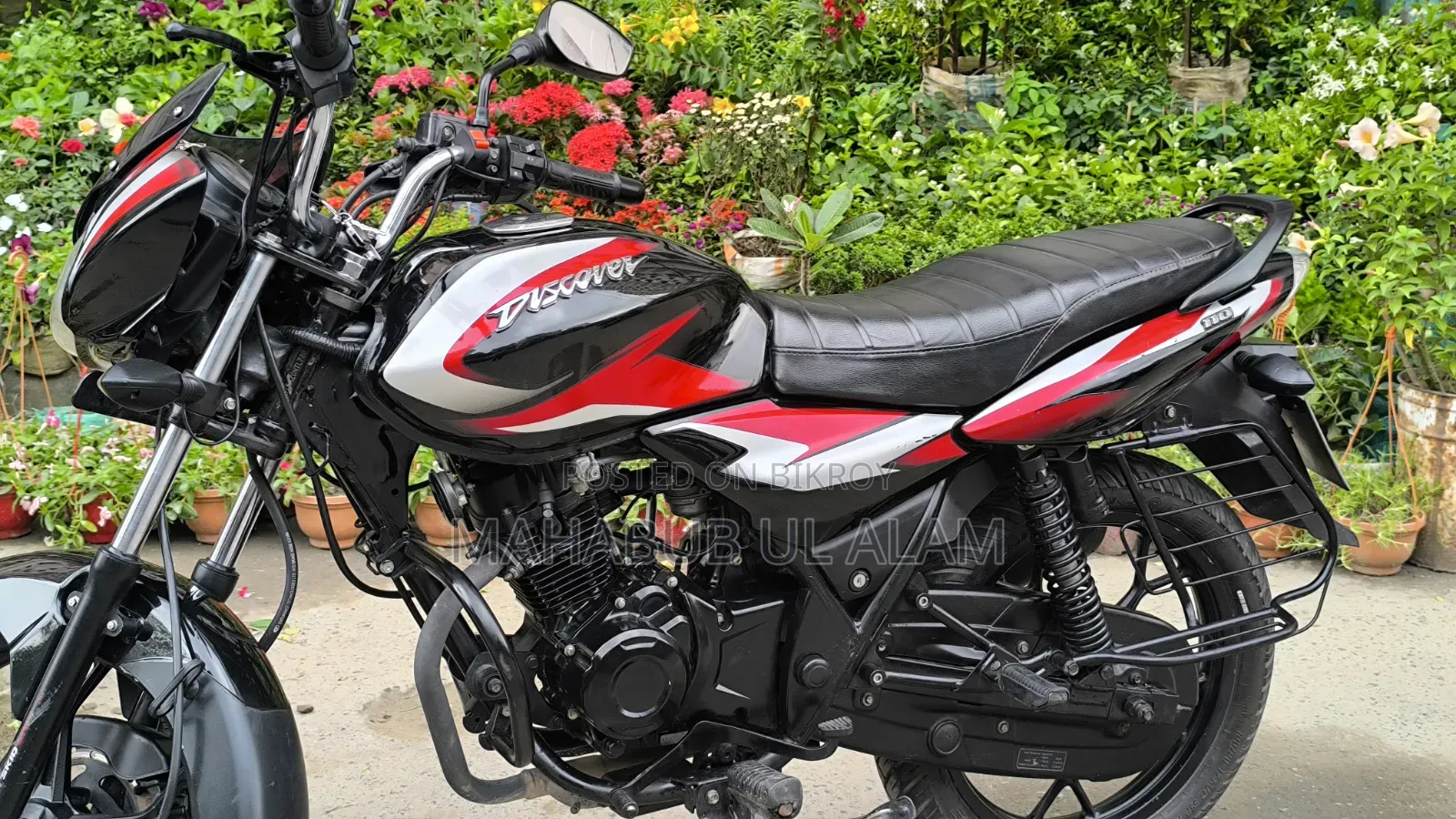Bajaj Discover 110 2021 Black