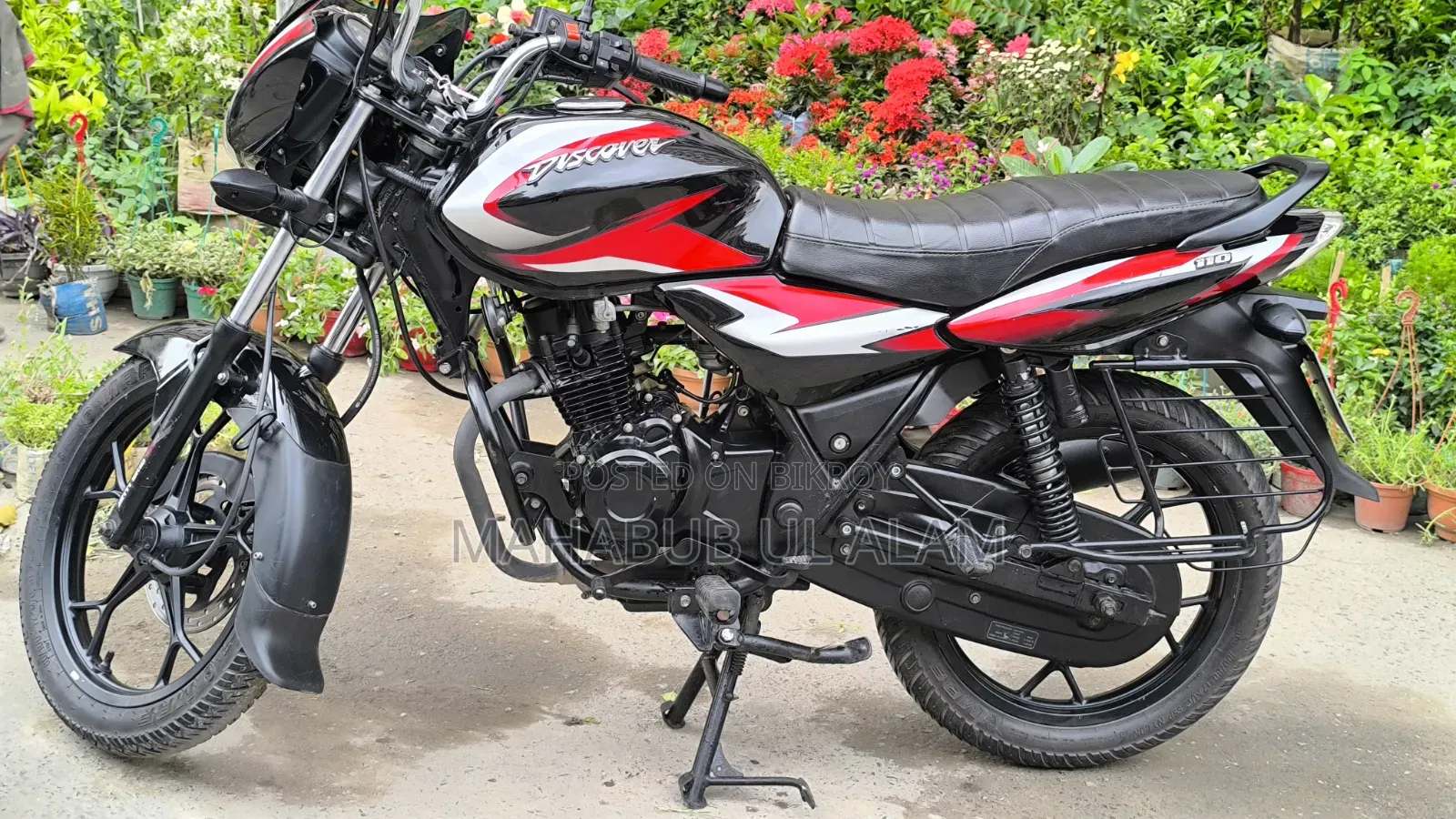 Bajaj Discover 110 2021 Black