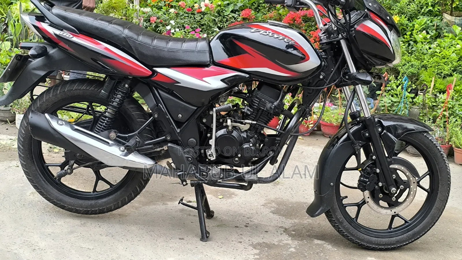 Bajaj Discover 110 2021 Black