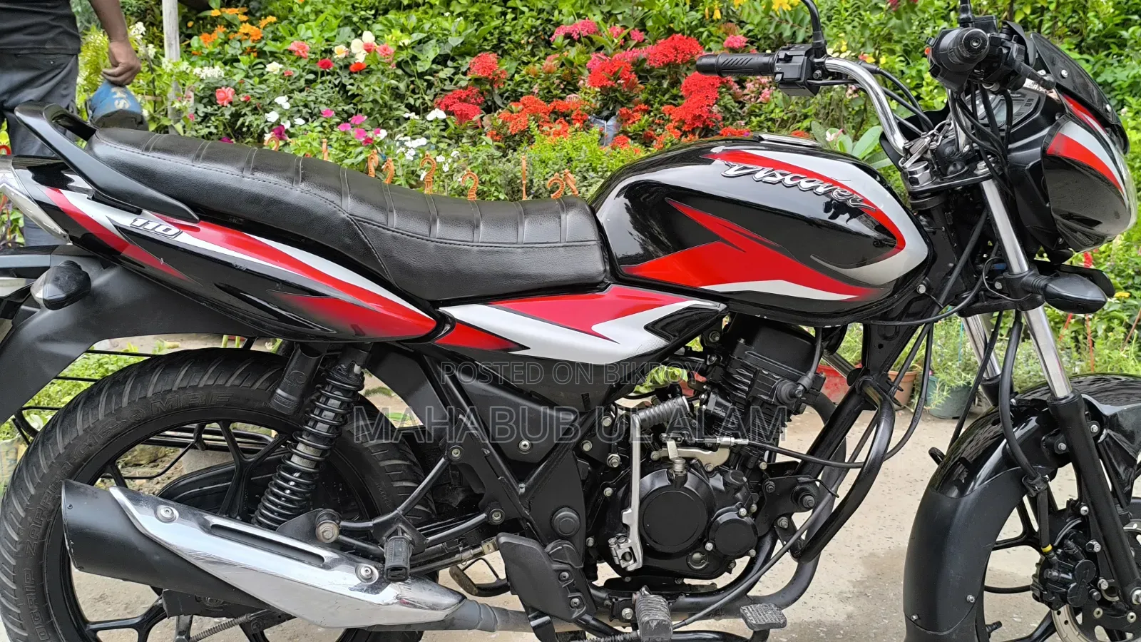 Bajaj Discover 110 2021 Black