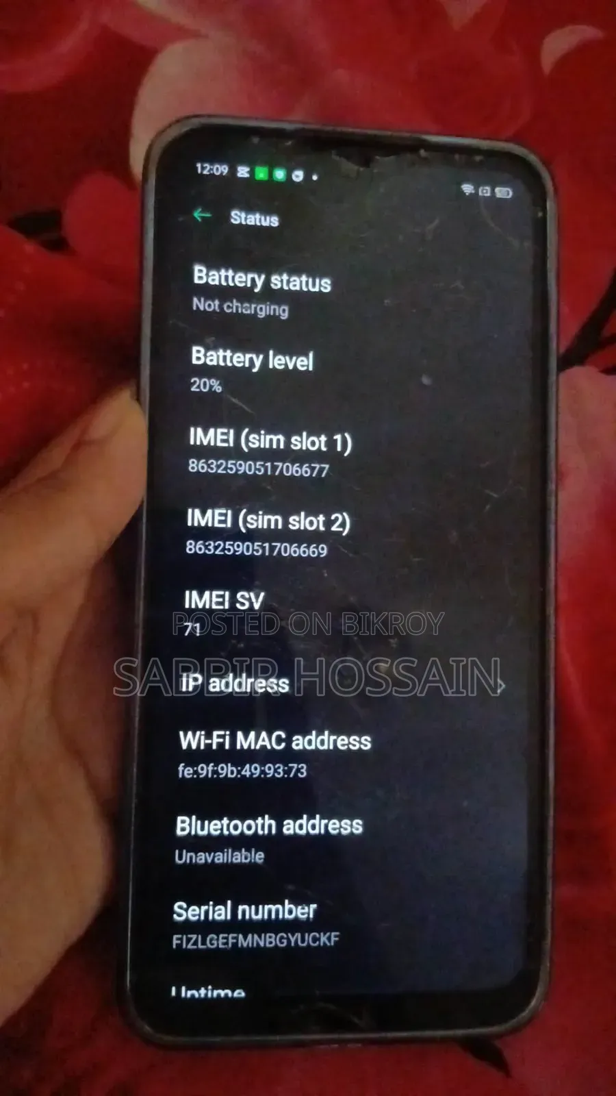 Oppo A15s 64 GB White