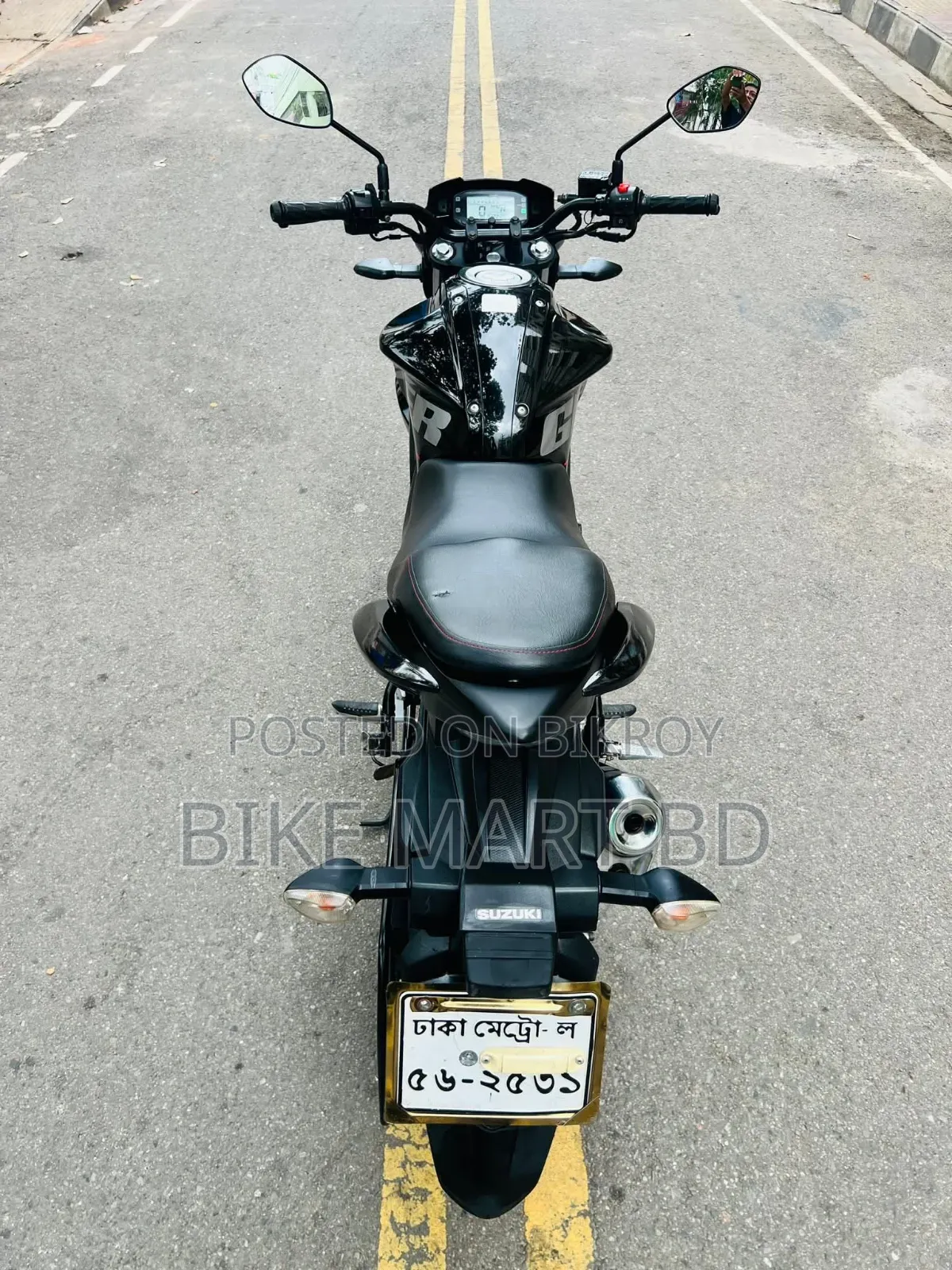Suzuki Gixxer Monotone 2021 Black