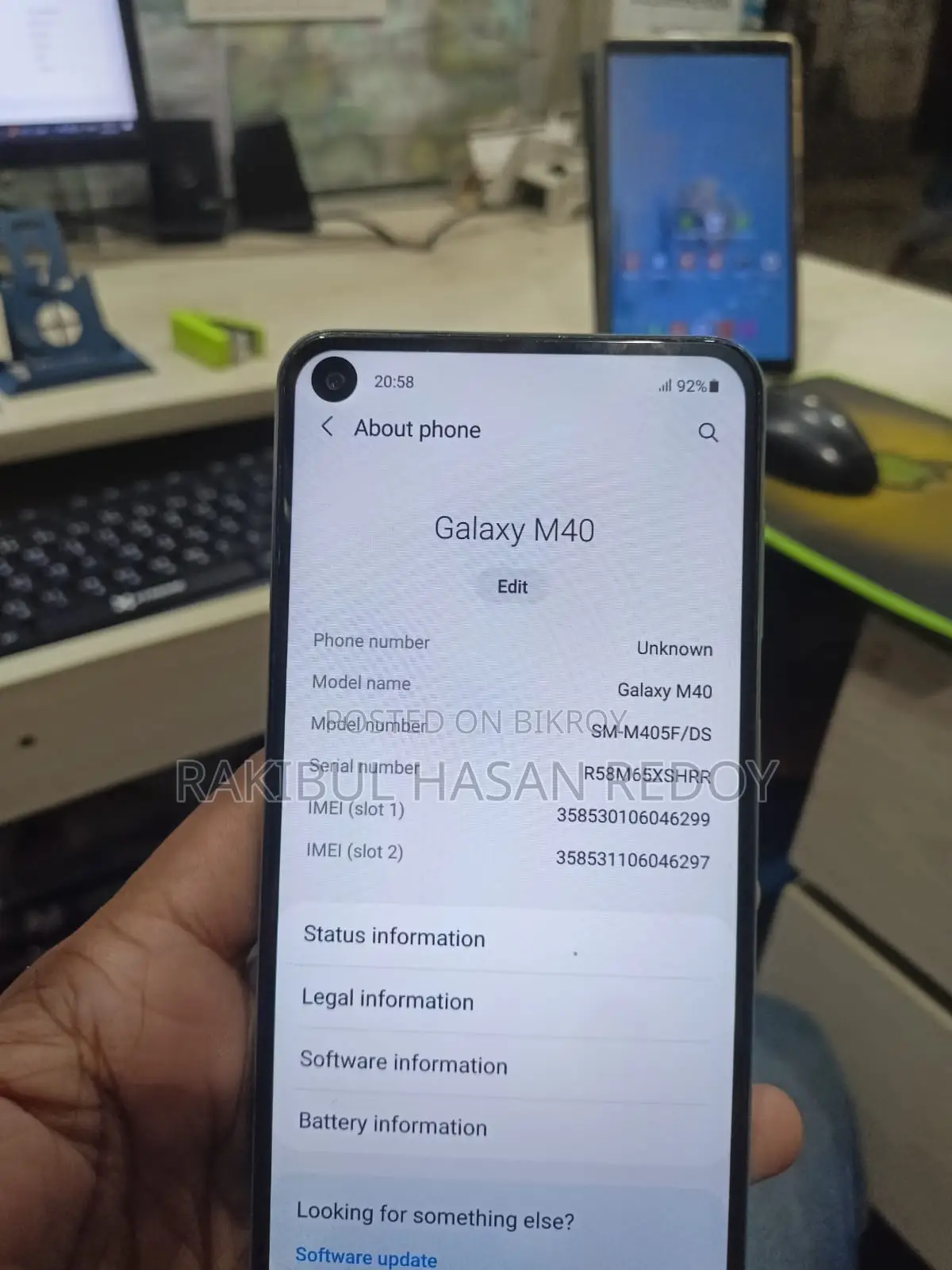 Samsung Galaxy M40 128 GB Silver