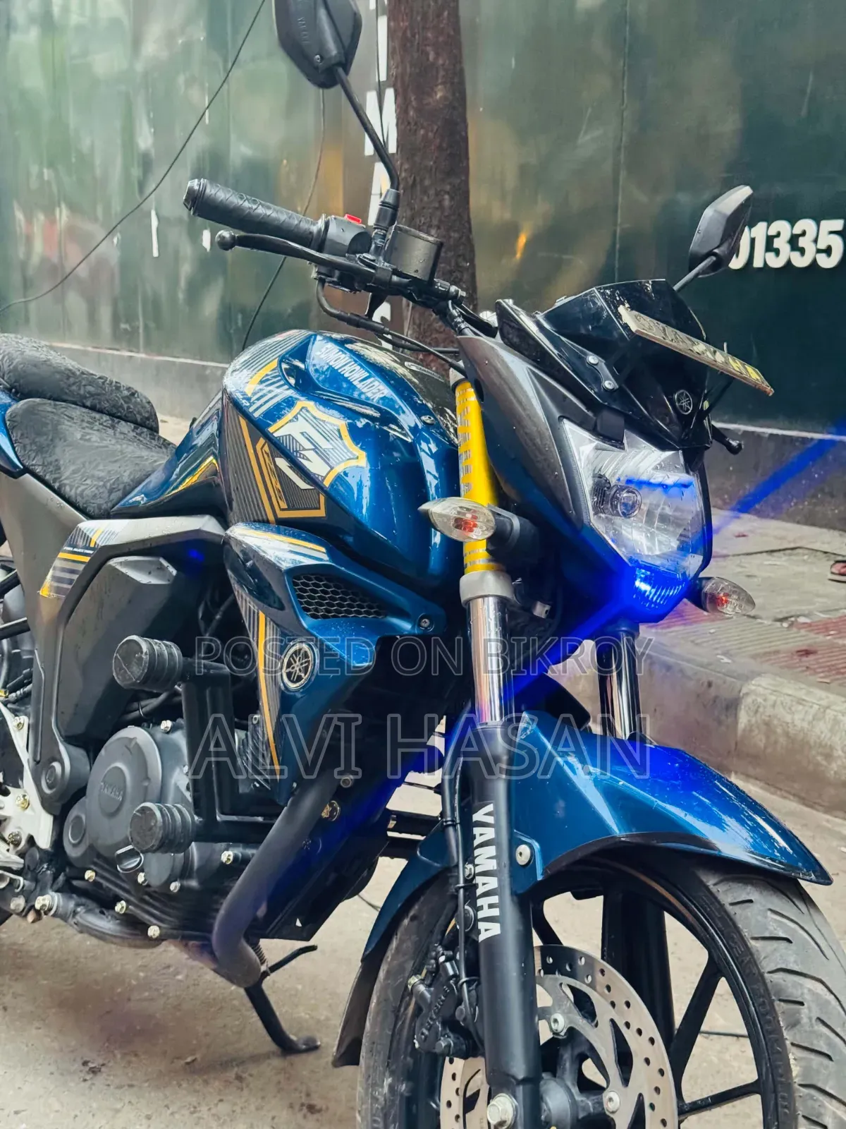 Yamaha FZ 2025 Blue
