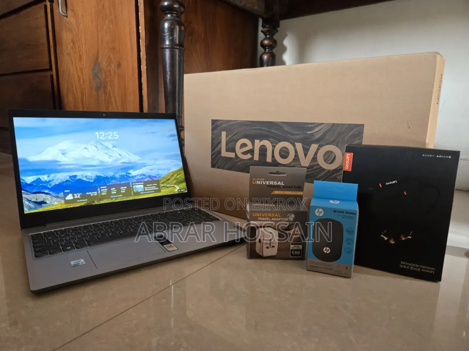 Laptop Lenovo Ideapad 3 12GB Intel Core i5 HDD+SSD 1T