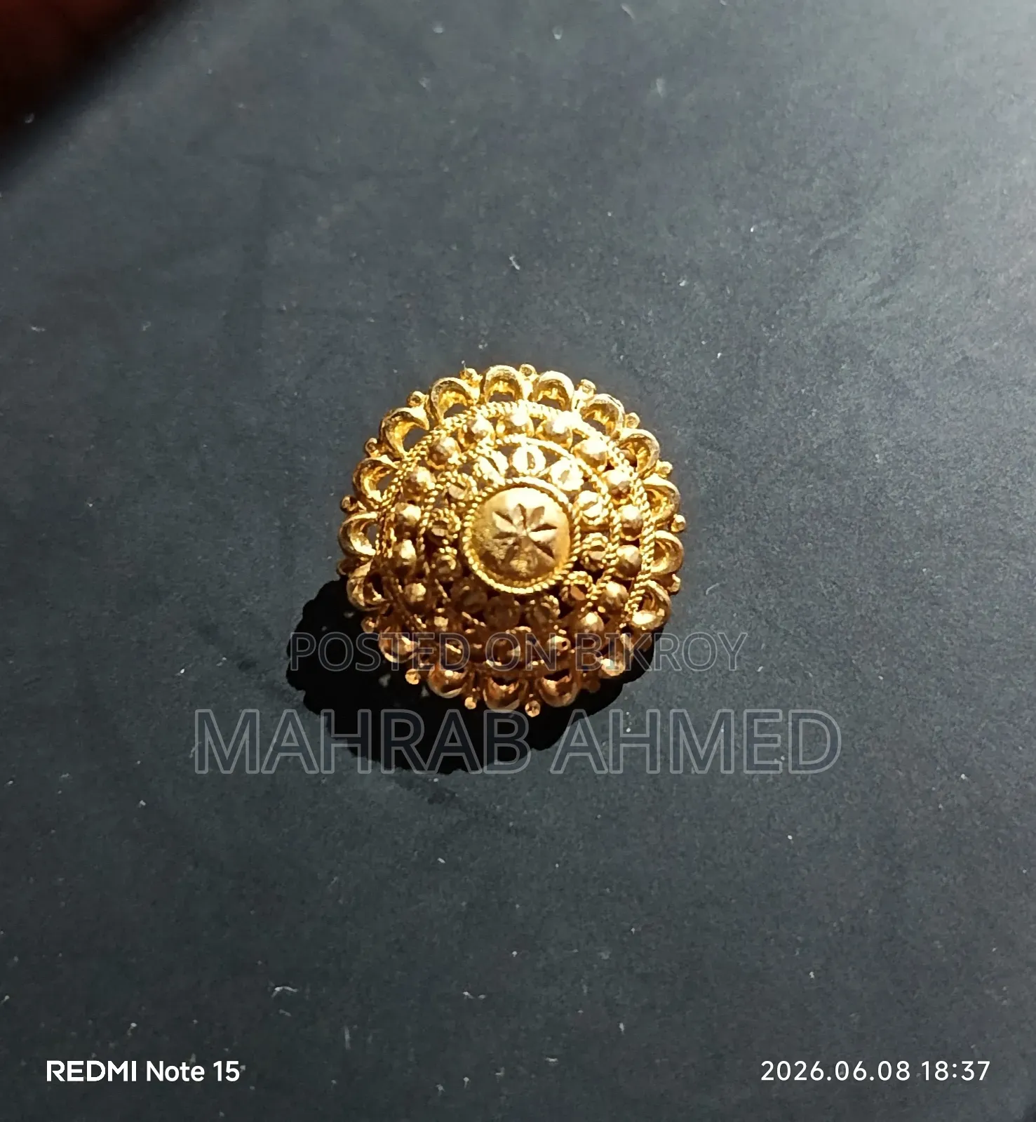 Gold Earring