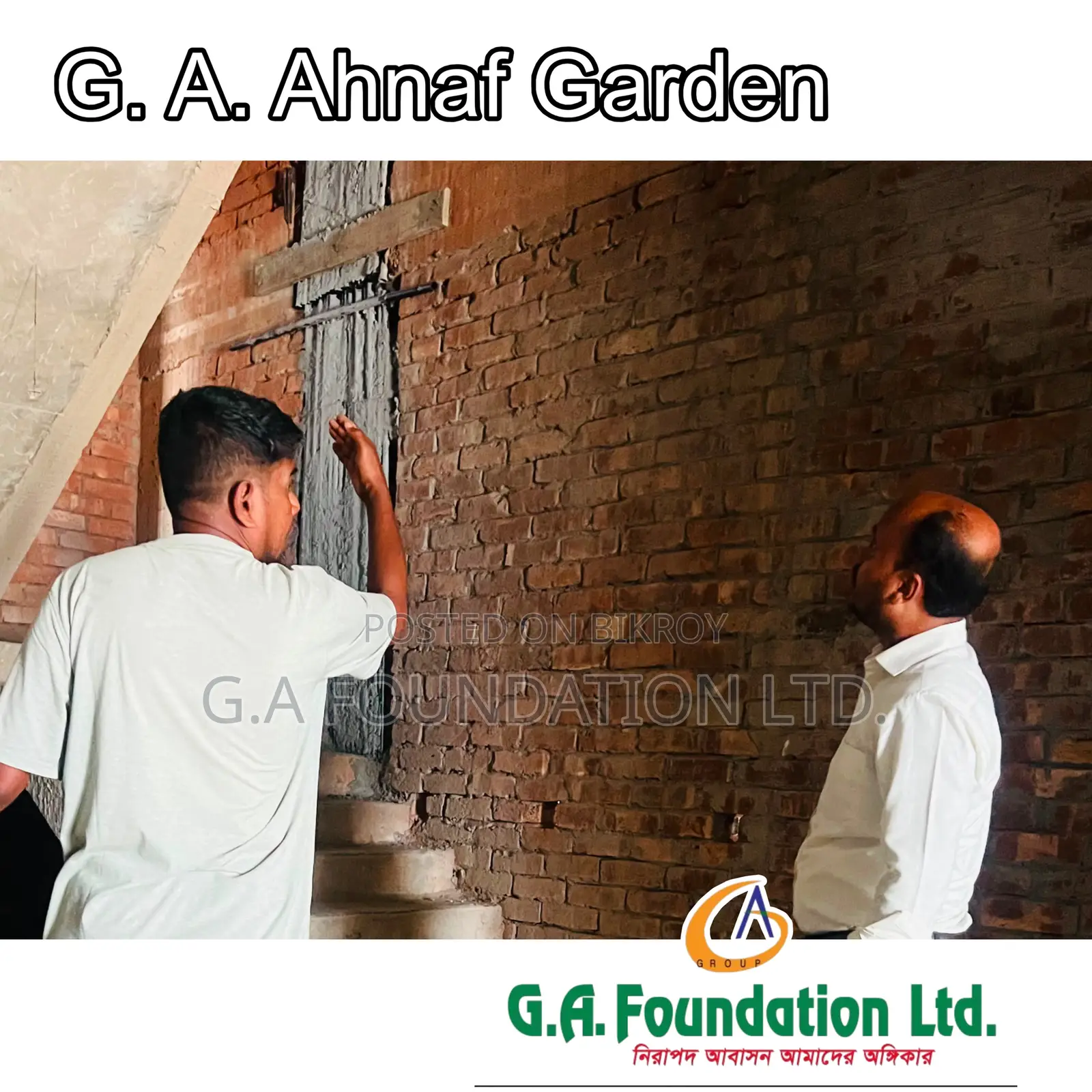 3 Bedroom Apartment in G. A. Ahnaf Garden, Mirpur for Sale