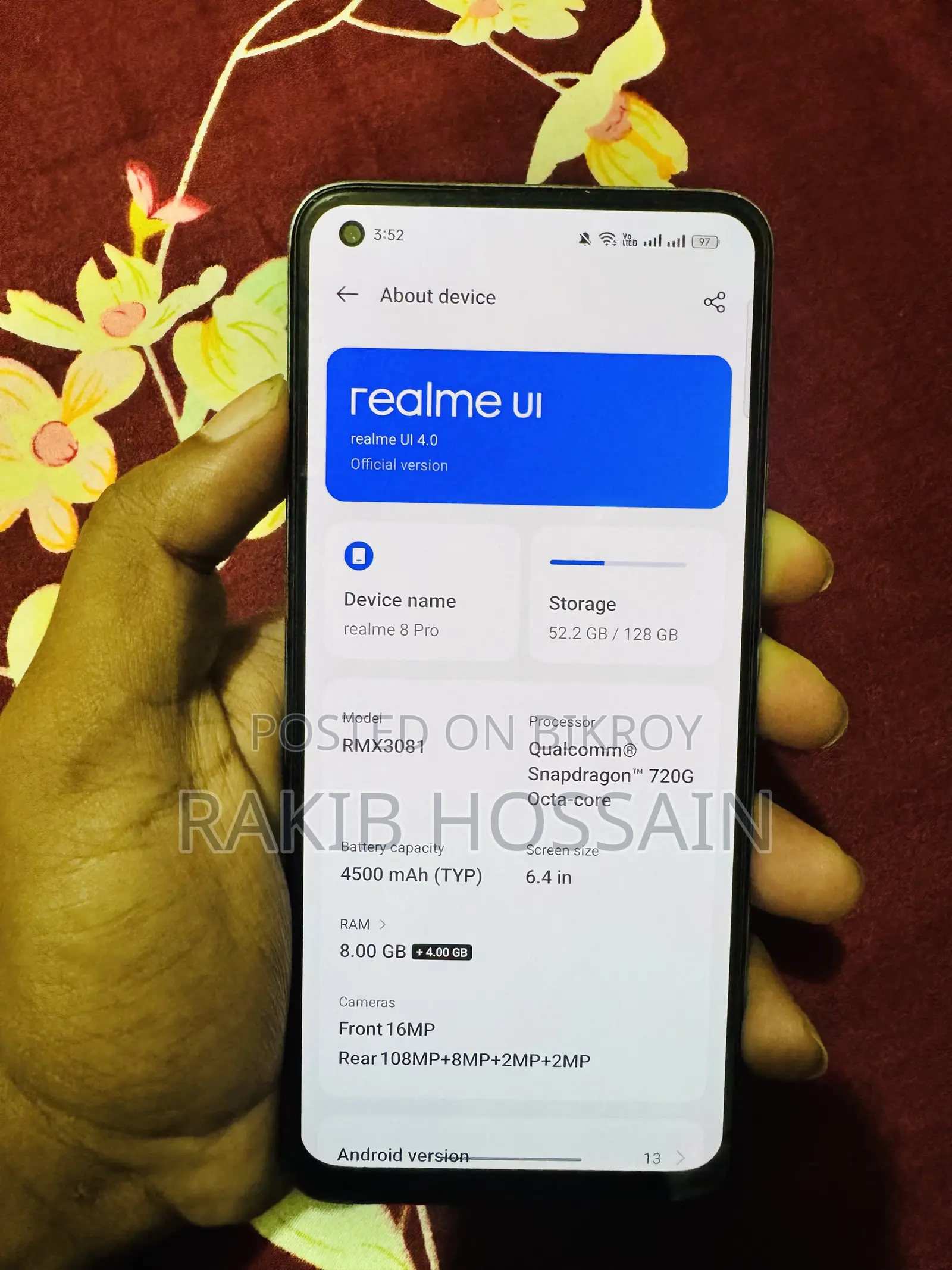 Realme 8 Pro 128 GB Blue