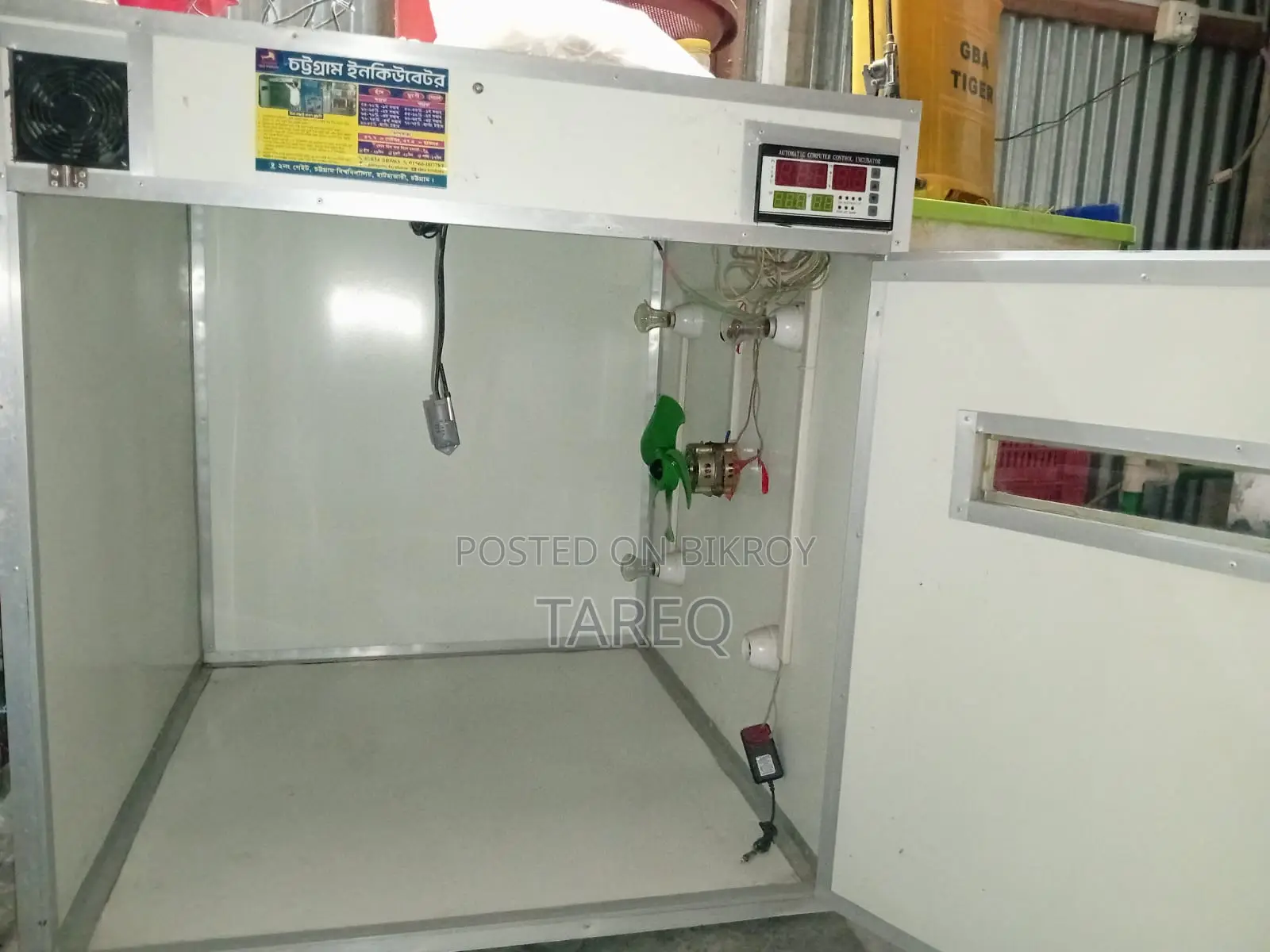 606 Chicken Egg Fully Automatic Incubator