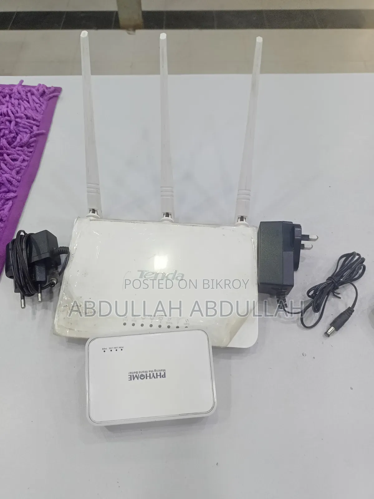Tenda Router+Onu