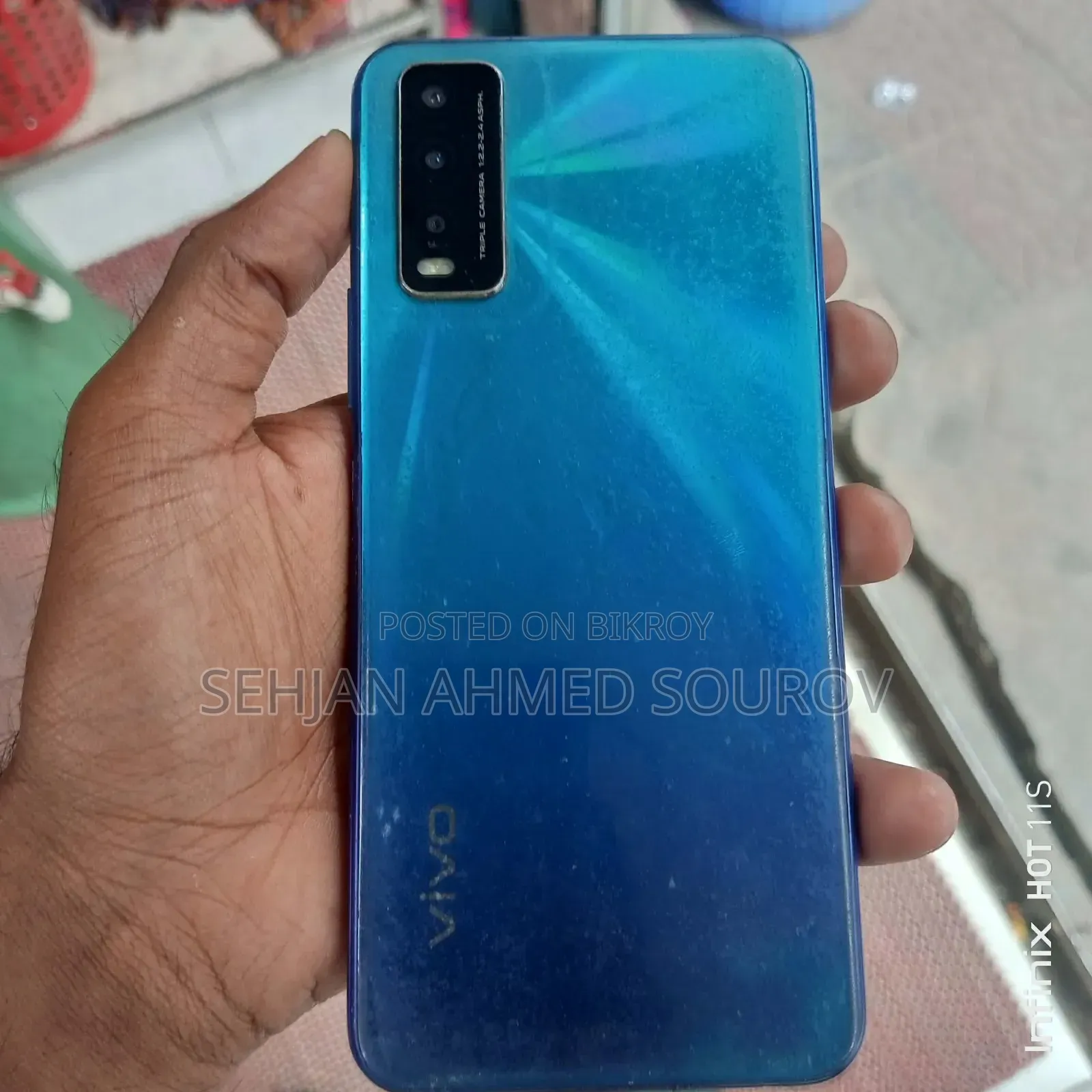Vivo Y21 64 GB Blue