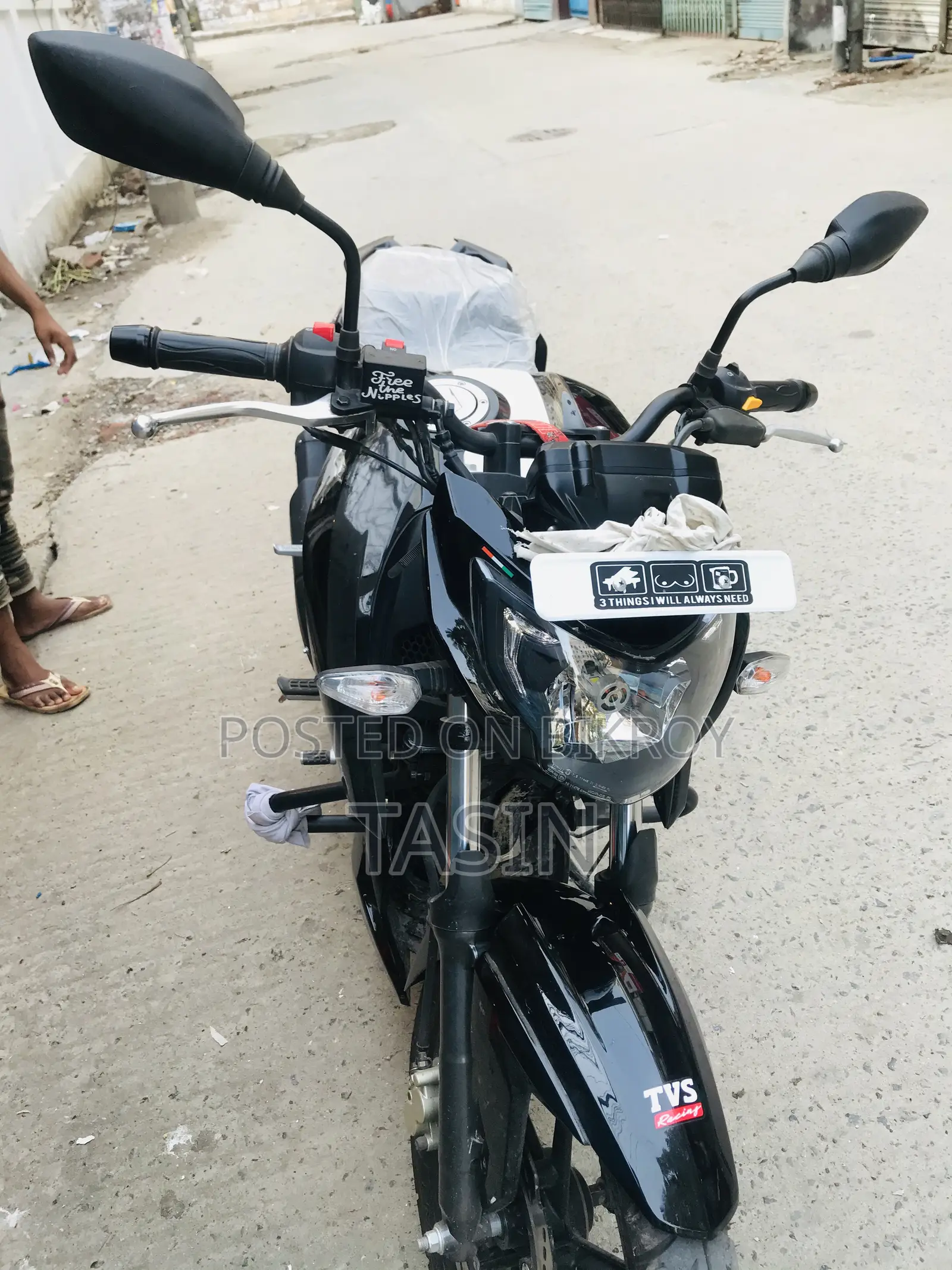 TVS Apache 160 4V 2019 Black