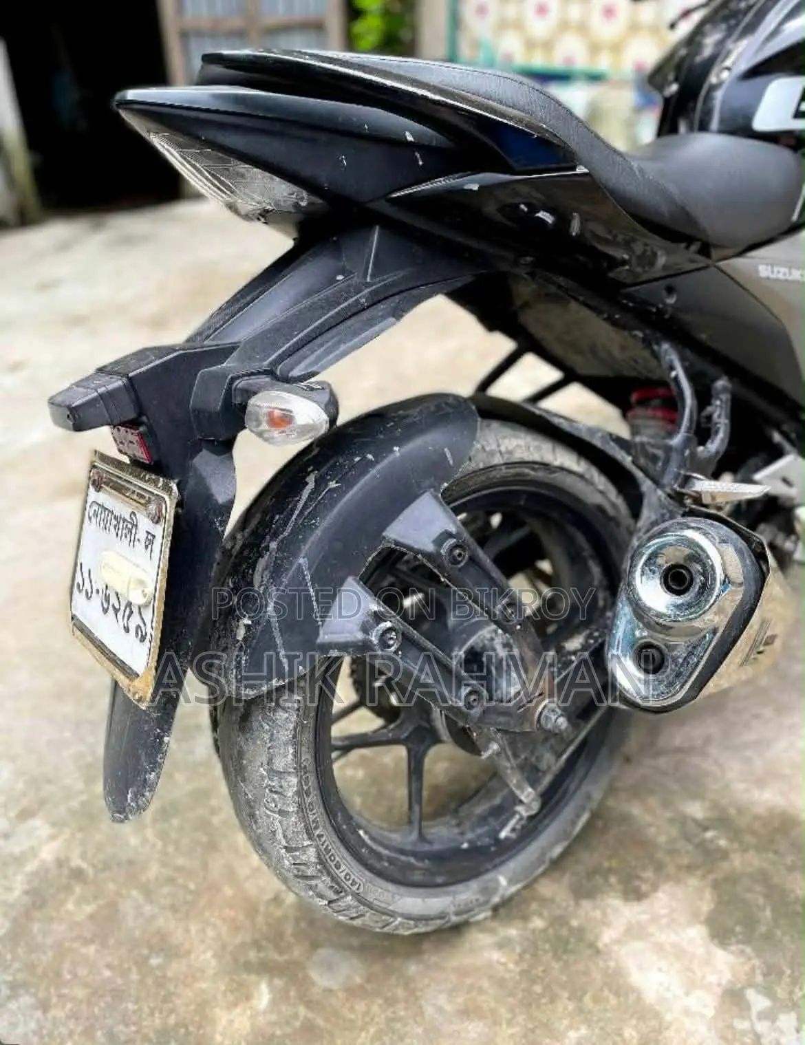 Suzuki Gixxer Monotone 2023 Black