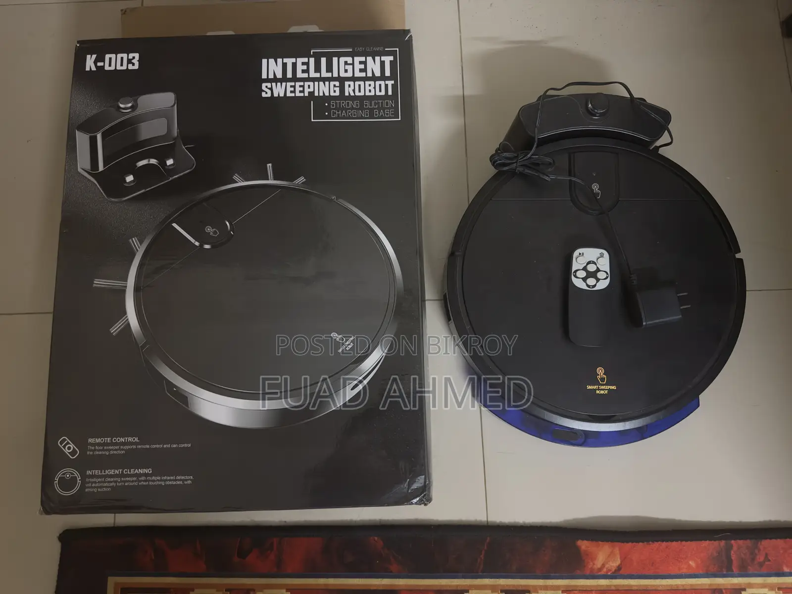 Automatic Vacuum Cleaner (অটোমেটিক ভেকুম)