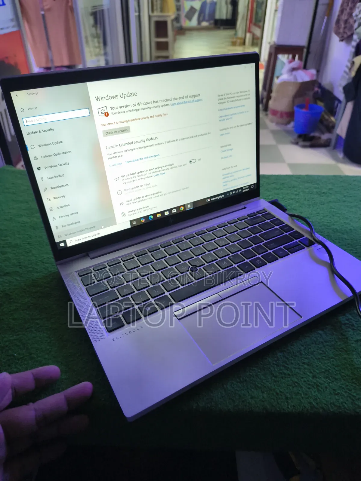 ল্যাপটপ HP EliteBook 845 G8 16GB AMD Ryzen 5 SSD 512GB