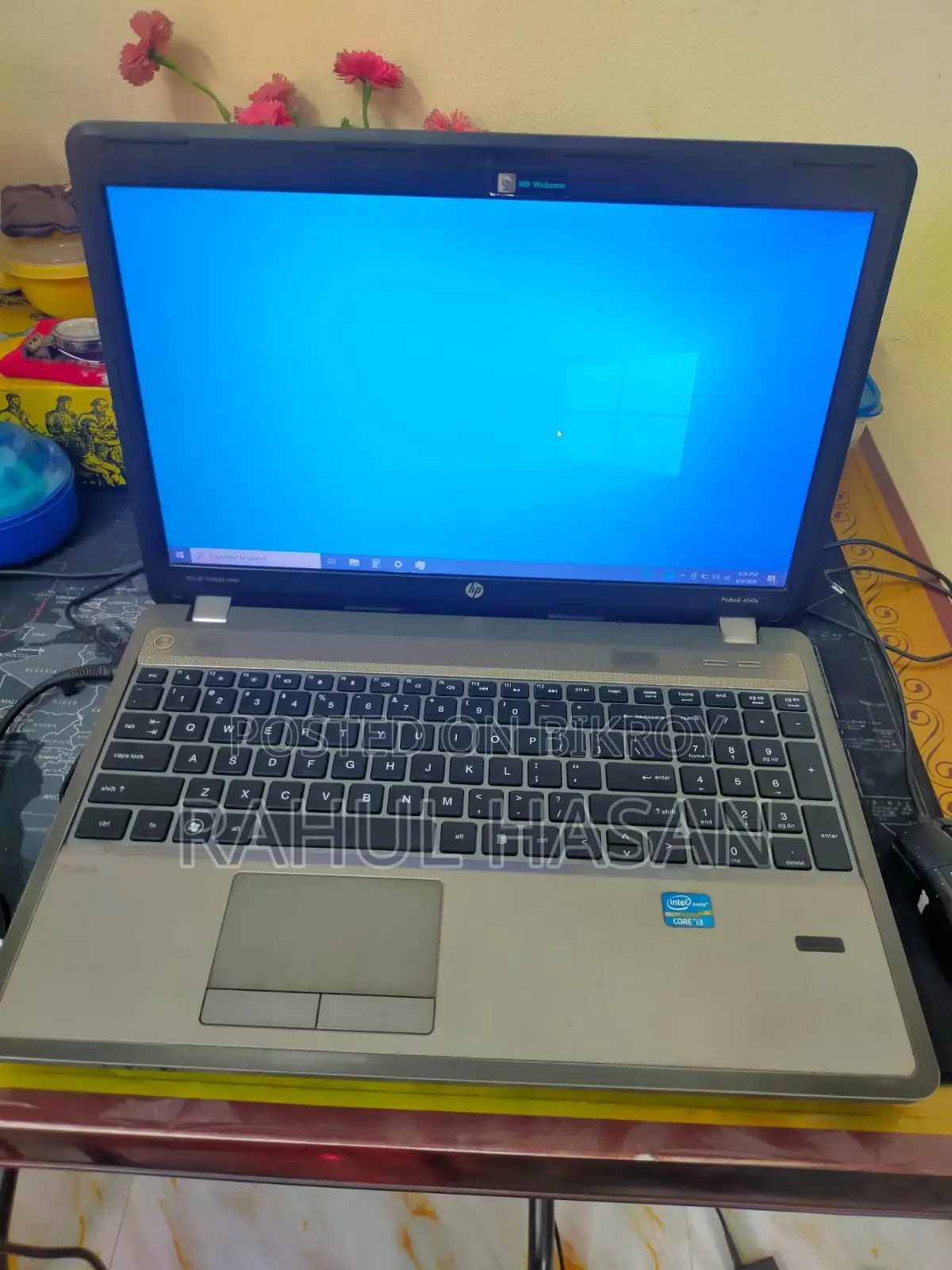 Laptop HP ProBook 4540S 4GB Intel Core i3 SSD 128GB