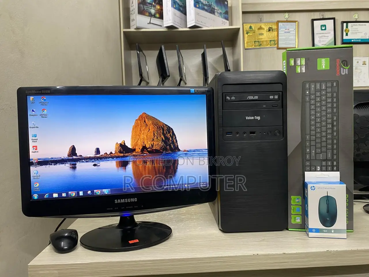 Desktop Computer 8GB Intel Core i3 SSD 128GB
