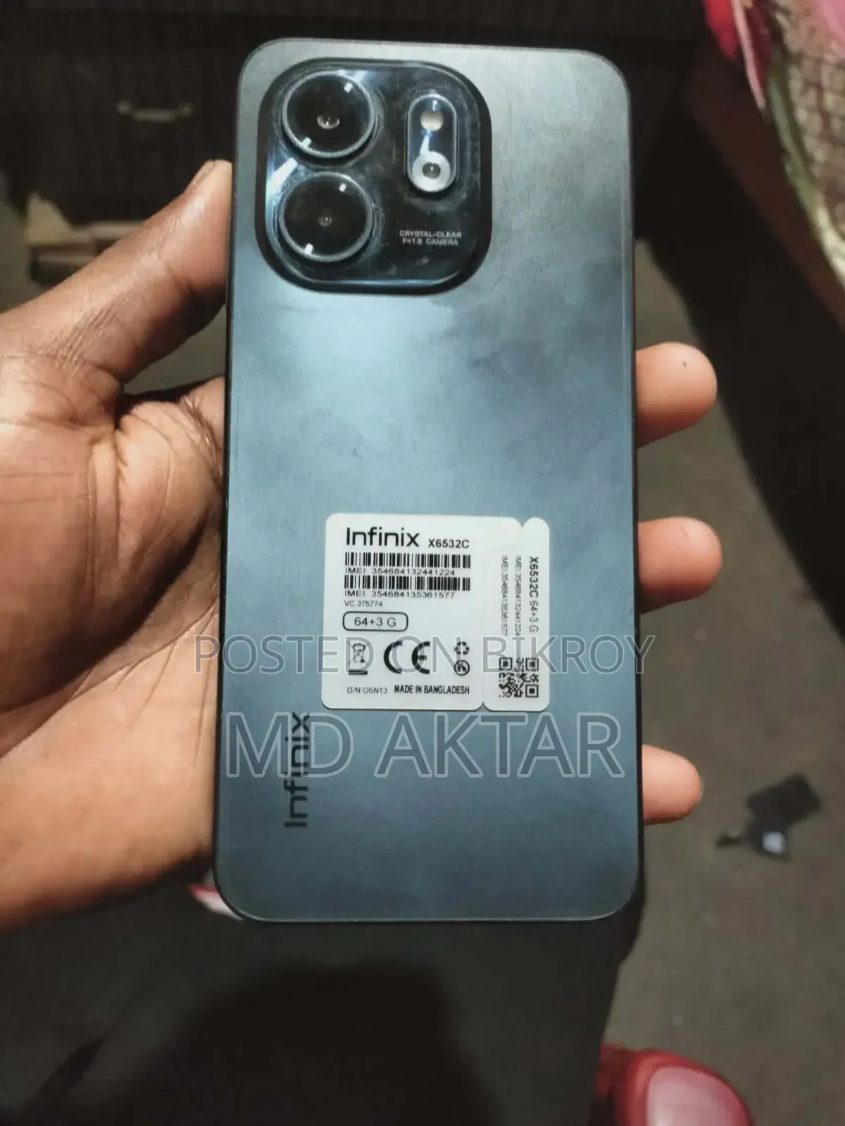 Infinix Smart 9 64 GB Black
