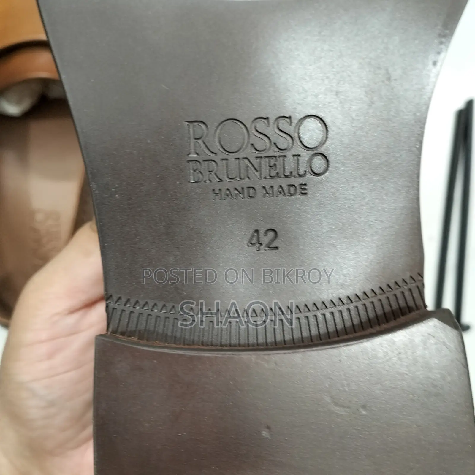 Men's Formal Shoes Rosso Brunello Brand