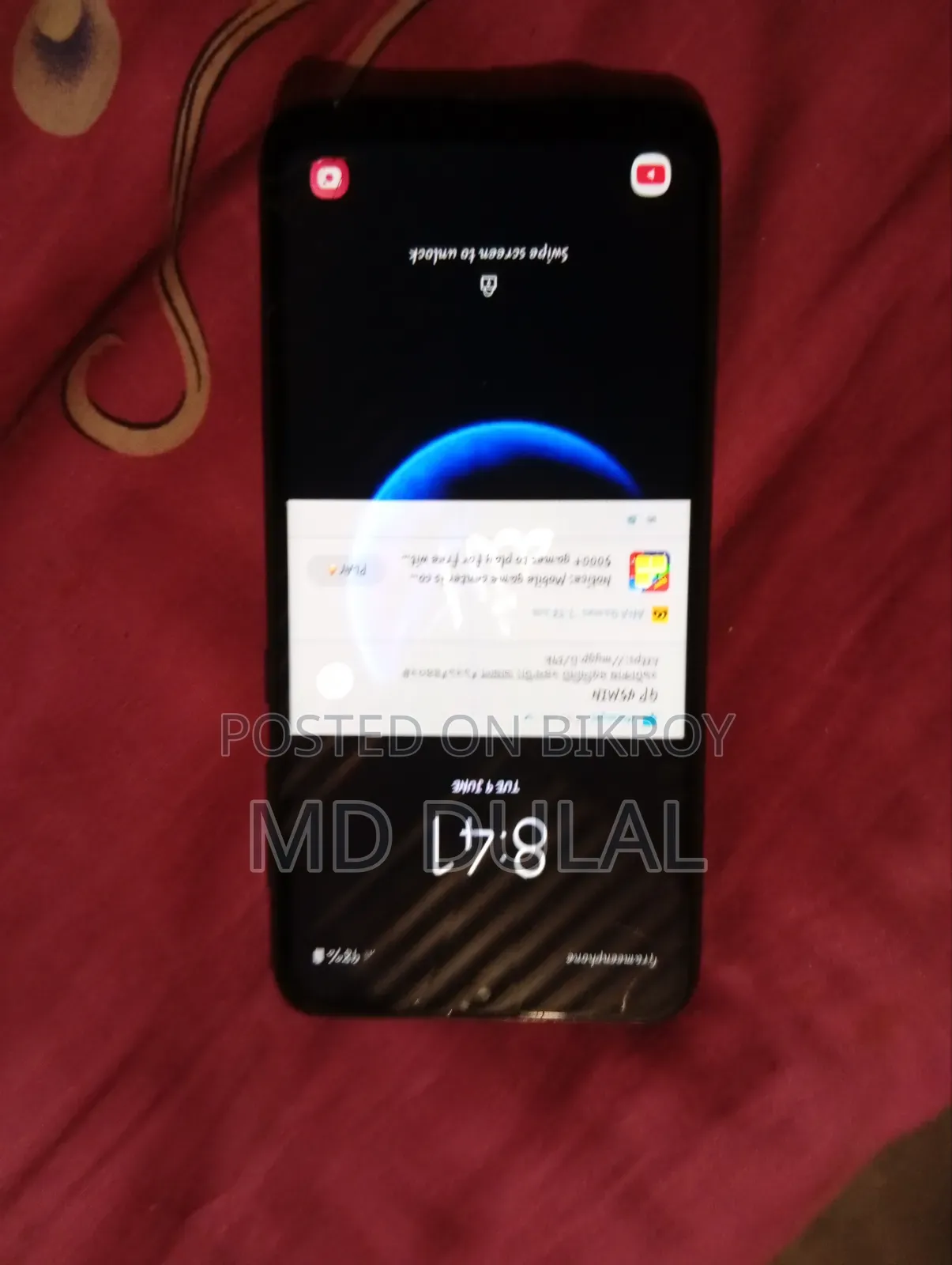 Samsung A10 32 GB Blue