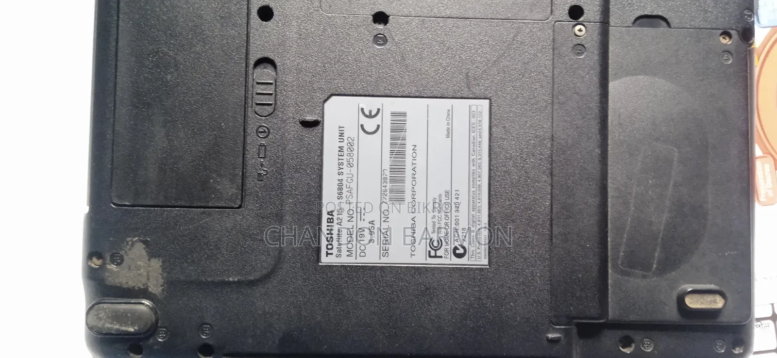 Laptop Toshiba 2GB AMD HDD 250GB