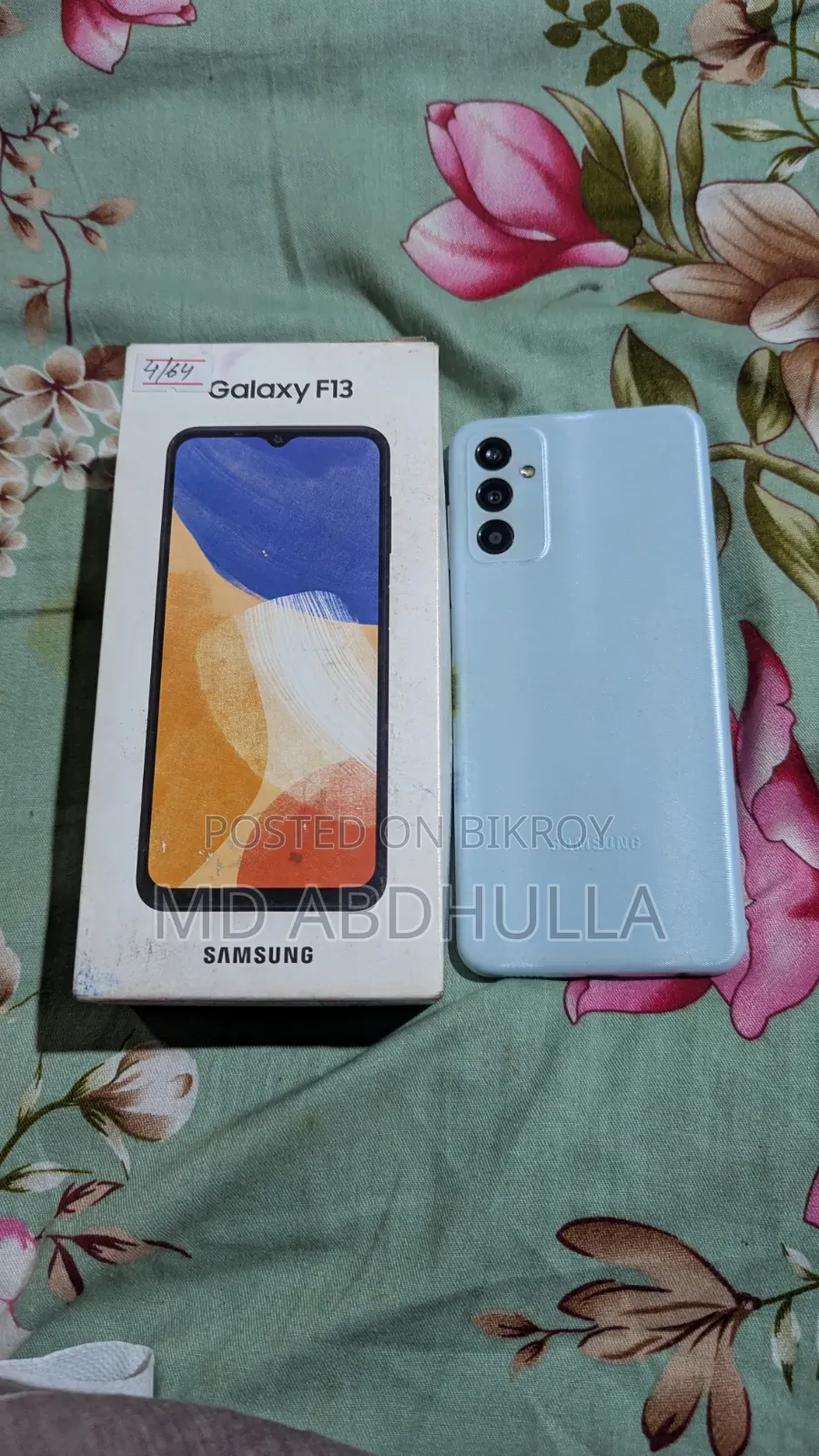 Samsung Galaxy F13 64 GB Blue